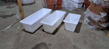 Bitkilər üçün dibçəklər: Dibcek qabi yuvarlaq gul qabi yuvarlaq dibcekqabi kvadrat gul qabi — 14