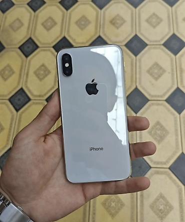 ayfon gence: IPhone X, 128 GB, Gümüşü, Zəmanət — 3