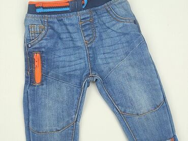 Jeansy: Spodnie jeansowe, F&F, 3-6 m, stan - Bardzo dobry