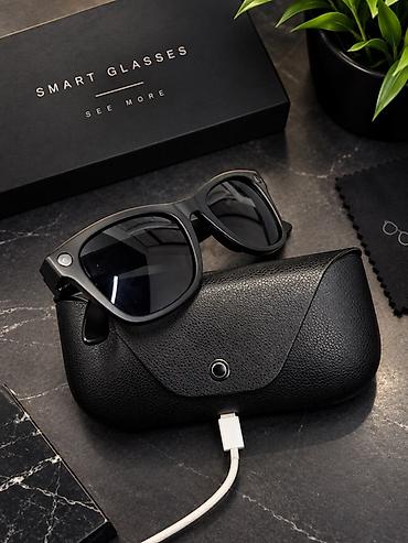 очки зашитные: SMART GLASSES Основные возможности: - Bluetooth‑подключение — 2
