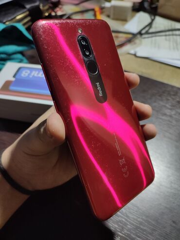 Redmi: Redmi, Redmi 8, Б/у, 64 ГБ, цвет - Красный, 2 SIM — 1