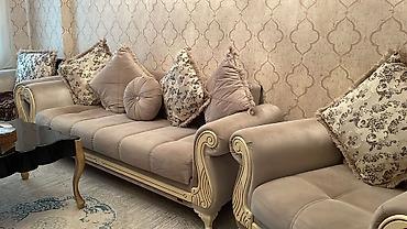 iwlenmiw divan kreslo: Əla vəziyətdə divan + 2 kreslo. 550 Azn — 1