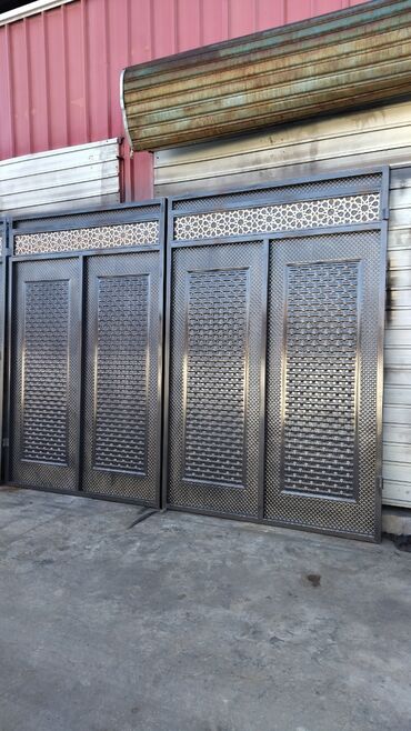 Распашные ворота: Ворота, распашные, откатные, навесы, решеткиотличного качества — 12