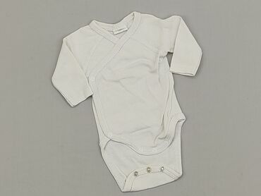 body białe kopertowe: Боді, Для новонароджених, 
стан - Хороший