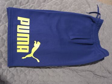 спортивные штаны адидас мужские: Мужские шорты, M (EU 38), Puma, Новый, цвет - Синий
