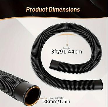 aluminijumske table: Crevo za bazensku pumpu / filter 38 mm – 91 cm ✅ Novo, nekorišćeno ✅ — 2