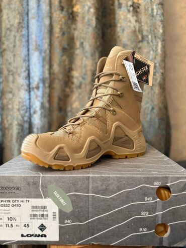 əsgər botinkası: Lowa Zephyr GTX Hi TF modeli taba rəngli çəkmələr Gore-Tex