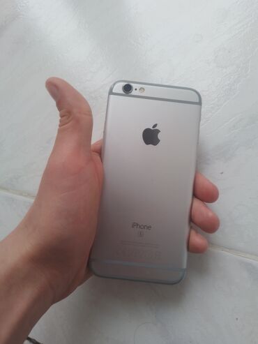 400 manatlıq telefonlar: IPhone 6s, 16 GB, Matte Silver, Barmaq izi