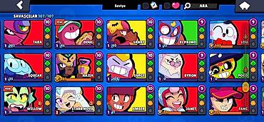 yuk ucun: Brawl Stars oyun hesabı – yüksək səviyyəli, tam dolu kontent - Kupa — 8
