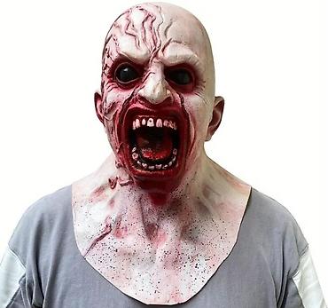 prakat kostyum: Qorxulu maskalar 👹 Hər növ maskalar mövcuddur 🎭 İnsan maskası, üz — 5