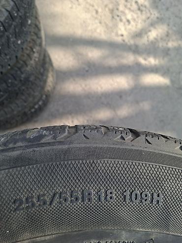 25555 r18: Комплект из 4 шин 255/55 R18 109H. - Тип: зимние (ламелизированный — 2