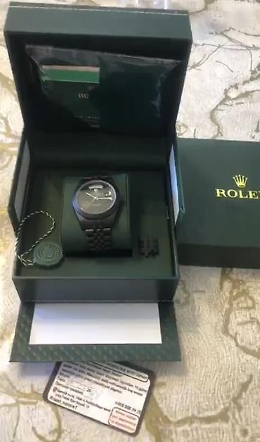 rolex daydate: Rolex Oyster Perpetual Day-Date (qara) Ə - Korpus və qolbaq: qara — 1