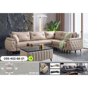 Mebel: Künc divan, Yeni, Açılan, Bazalı, Nabuk, Şəhərdaxili pulsuz çatdırılma