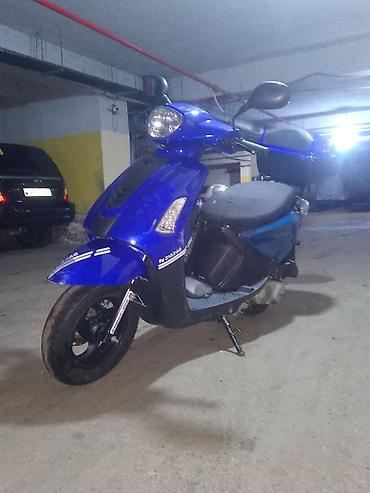 elektirikli moto: Salam moped satılır otur sürdü heç bir pıroblemi yoxdu gömrük sənədinə — 2