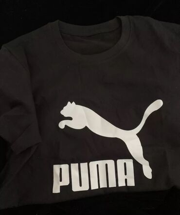 puma футболка: Футболка M (EU 38), цвет - Черный