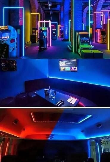 Rasveta: Led trake 24V,12V AmberIce blu, pink,plava, crvena,zelena. Cena po — 6