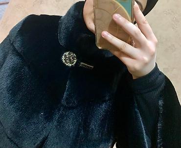Шубы: Шуба, M, L, XL, цвет - Черный — 8