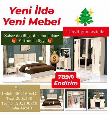 qatlanan carpayı: ENDİRİM !!! yataq otağı dəsti