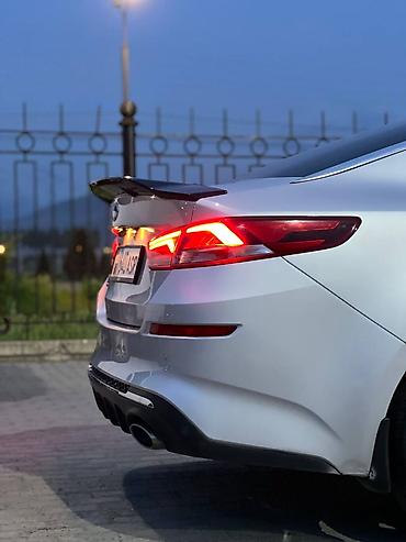 nardo grey: Спойлер багажника для Kia к5 черный свет — 4