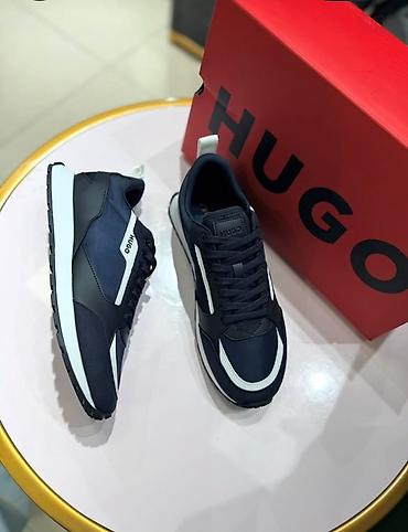 Мужская обувь: Мужские кроссовки, 44, Hugo Boss, Новый, цвет - Синий, Бесплатная доставка, Самовывоз — 4
