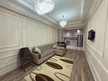 Uzunmüddətli kirayə mənzillər: İcarəyə verilir 3 otaqlı yeni tikili 110 m², Nərimanov r. Kateqoriya — 2