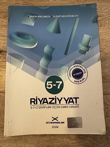 informatika toplu pdf 2025: Riyaziyyat – 5-7-ci siniflər üçün dərs vəsaiti (Güvən Nəşrləri — 1