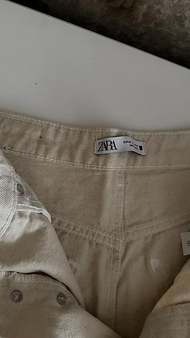 Şortlar: Şort, Zara, M, rəng - Bej — 4