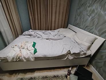 140 280: Двуспальная кровать, Б/у, С матрасом, длина - 210 см — 4