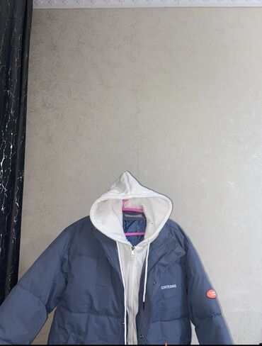 стирающая кожаная куртка: Куртка S (EU 36), цвет - Голубой