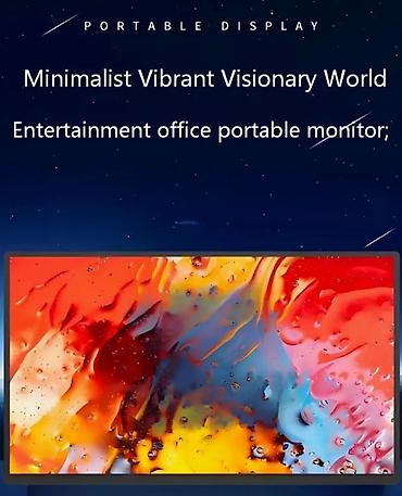 pc monitor: Unversal Portable Gaming (Bəzi portabel monitorlar oyun konsollu — 7