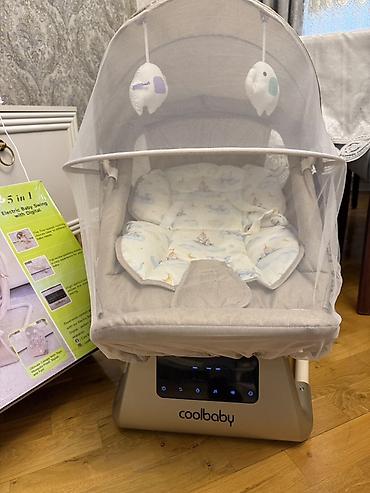 hazir vitrin: ( 2 ədəd )Coolbaby 5-in-1 Elektrik Roker/Beşik – Model CB003 — 4