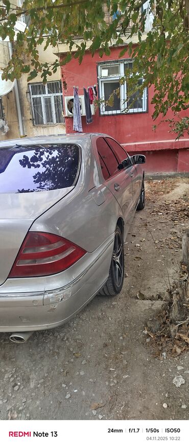 Mercedes-Benz: Mercedes-Benz S 320: 3.2 l | 2000 il Sedan — 1