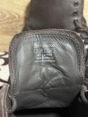 Ботинки: Мужские ботинки, 43, Massimo Dutti, Б/у, цвет - Коричневый, Самовывоз — 3