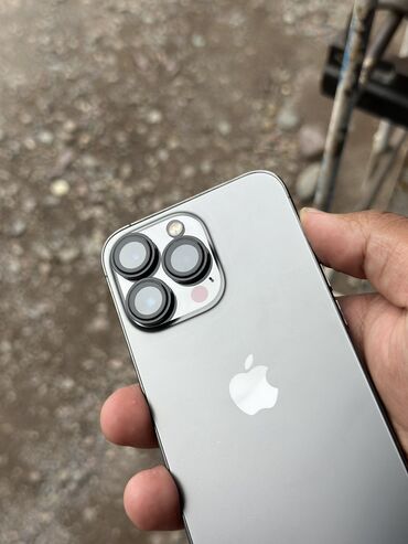 iphone se 3 бишкек: IPhone 13 Pro, Колдонулган, 128 ГБ, Black Titanium, 86 %