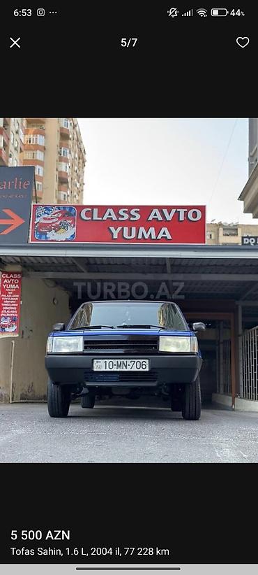 фольксваген поло новый кузов комплектации и цены: Tofaş Şahin sedan – 2004 il, 1.6 L benzinli - Yürüş: 77 228 km - Ban — 7