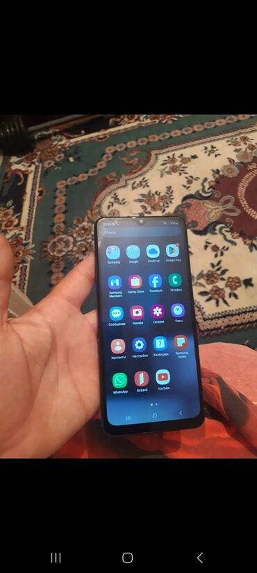 Samsung: Samsung Galaxy A12, 64 GB, rəng - Qara, Sensor, Barmaq izi, İki sim kartlı
