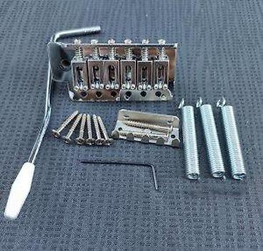 bas gitara cena: TREMOLO STRAT CHROME - KOMPLET BRIDGE | Slanje po dogovoru ili lično — 9