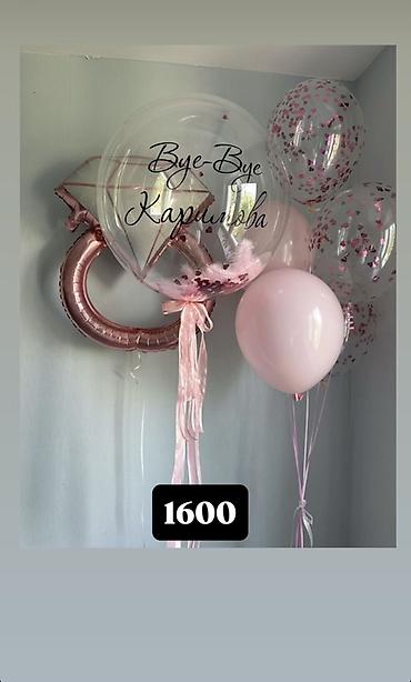 Шары: Воздушные шарики и готовые букеты - Набор «Перламутр и конфетти» — 7 — 20