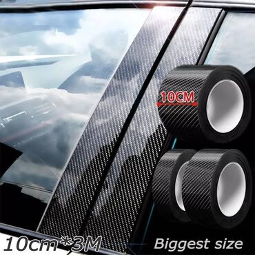 Auto oprema: 3M Carbon Fiber Auto zastitna traka Zaštitna traka na vratima — 10
