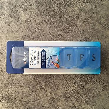 ultra: Həftəlik Tablet qabı
Apex 7-Day Ultra Bubble-Lok organayzer — 2