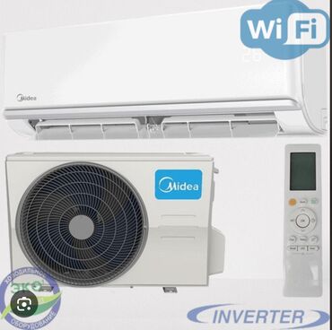 водонагреватели бишкек табылга: Кондиционер Midea Инвертордук, Муздатуу, Жылытуу, Желдетүү