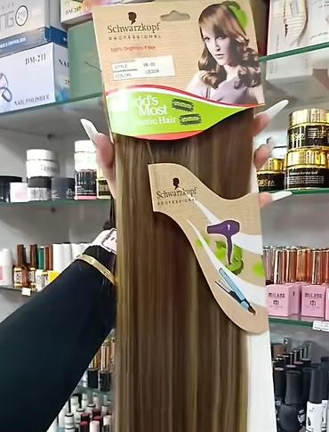 quad daraq: Süni saç uzatmaları – klipsli - Brend: Schwarzkopf Professional / Jin — 2