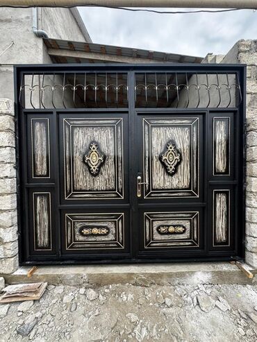 Həyət darvazaları: Yeni Dəmir Həyət darvazası, 3 m, Mexaniki, Qapı ilə, rəng - Qara, Kredit yoxdur, Ödənişli quraşdırma, Ünvandan götürmə, Ödənişli çatdırılma, Rayonlara çatdırılma -da lalafo.az — 5 Həyət darvazaları: Yeni Dəmir Həyət darvazası, 3 m, Mexaniki, Qapı ilə, rəng - Qara, Kredit yoxdur, Ödənişli quraşdırma, Ünvandan götürmə, Ödənişli çatdırılma, Rayonlara çatdırılma — 5