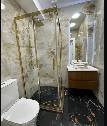 Duş kabinaları, arakəsmələr: Yeni Arakəsmə, Künc üçün, Pulsuz çatdırılma, Ünvandan götürmə — 26