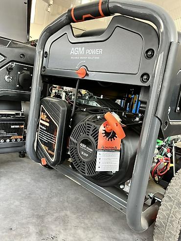 Ремонт и строительство: Бензиновый генератор AGM Power LS9375EB - Мощность: 6,0 кВт — 3