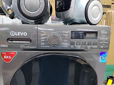 Техника и электроника: Стиральная машина LEVO LV-80DG2T, фронтальная загрузка - Загрузка: 8 — 3