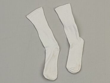 skarpety długie białe nike: Шкарпетки, 19–21, стан - Хороший