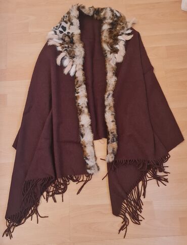 jakna 7: M (EU 38), Wool, color - Burgundy