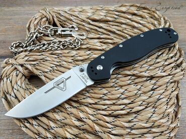 ружьё для охоты: Ontario RAT / Нож крыса / складной нож / туристический нож / латунные