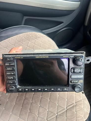 android avto: Штатная мультимедийная система Toyota (VOICE NAVIGATION, модель серии — 1